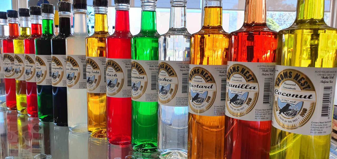 Flavoured Syrups Crows Nest Soft Drinks and Flavoured Syrups